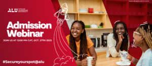 Admissions Webinar: Oct 27